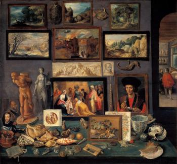 Frans The Younger Francken : art room